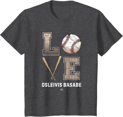 Vista 9 de Baseball Love Osleivis Basabe Prospect Baseball Fan Gear T-Shirt
