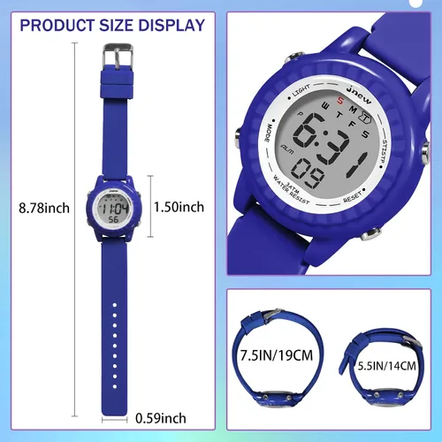Vista 4 de Kids Watches for Kids, Girls WatchBoy Watch Outdoor Gifts for Kids Xmas Gifts Back to School Gifts Birthday Gifts for Kids