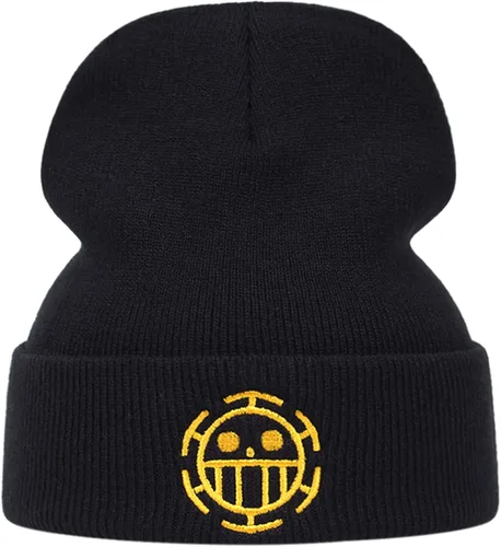 Vista 2 de UMiCHOi One Piece Beanie Hat Anime Cap Skull Skeleton Hat