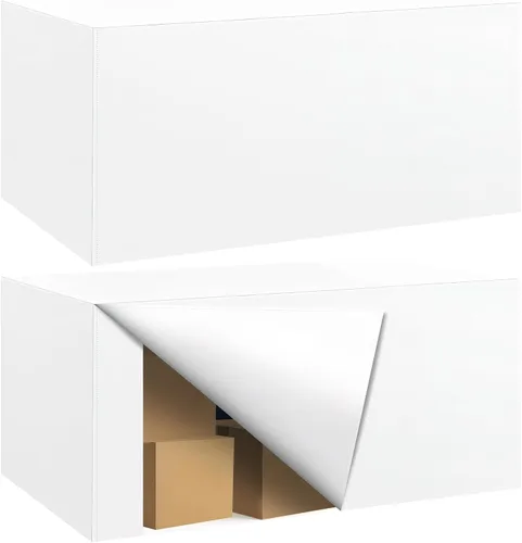 Vista 42 de Paquete de 2 manteles ajustados para mesa rectangular de 4 pies, 48 x 24 pulgadas, cubiertas de mesa verde manzana, tela de poliéster resistente al