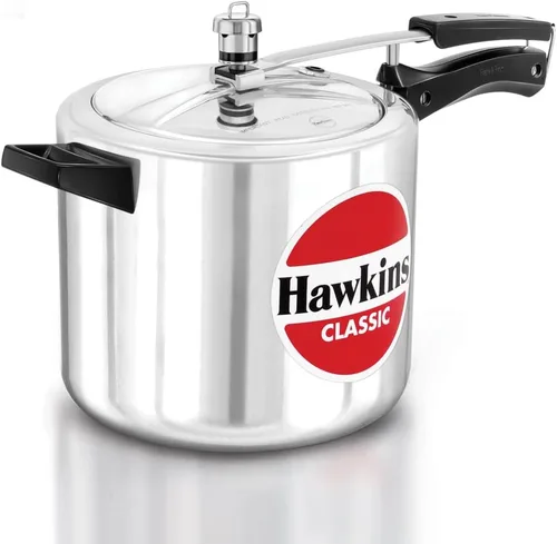 Vista 13 de Ollas de presión de aluminio Hawkins Classic, Plateado