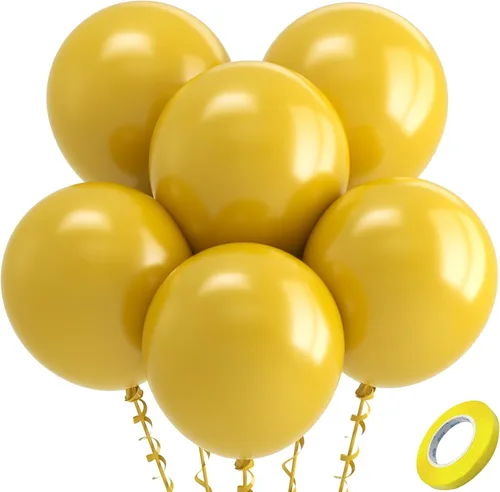 Vista 31 de Bezente - Globos redondos de látex cromado metálico plateado para helio, paquete de 100 unidades de 12 pulgadas Globos plateados para decoraciones
