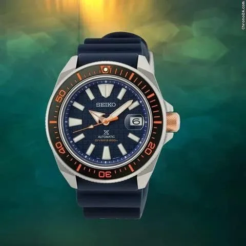 Vista 2 de Seiko Prospex SRPH43K1 - Reloj deportivo automático para buceo de 6562ft Azul Deportes