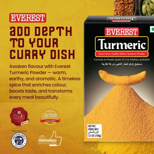 Vista 2 de Everest Cúrcuma en polvo 7.05 oz