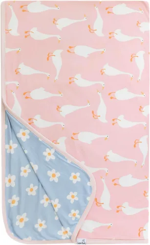 Vista 74 de Copper Pearl Manta de bebé jumbo de 3 capas: edredones suaves para niños y niñas Transpirable, acogedora, manta para niños pequeños Edredón