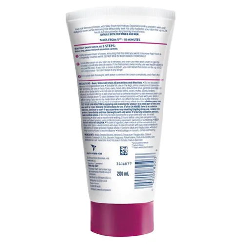 Vista 3 de Veet Crema Gel Depilación, Fórmula para Piel Sensible 6.76 fl oz (6.8 fl oz)