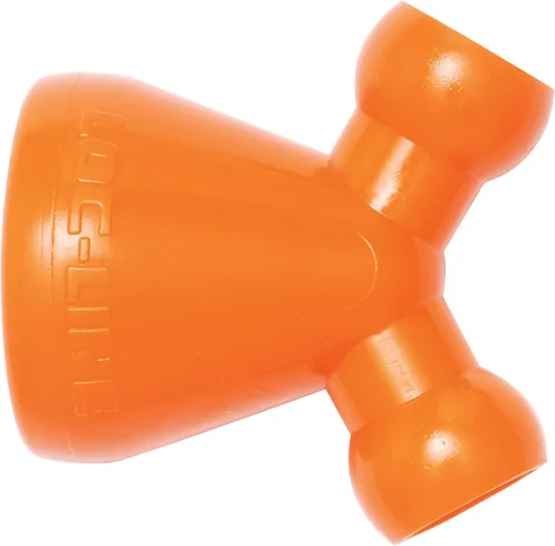 Vista 2 de Loc-Line - Componente de manguera de refrigerante 61512, copolímero de acetal, reductor de 3/4" a 1/2", identificación de manguera de 3/4