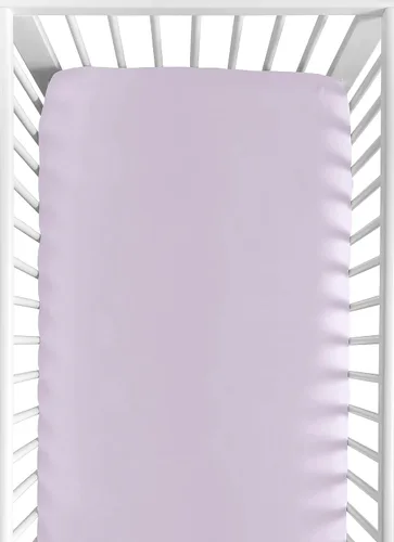 Vista 11 de Sweet Jojo Designs Sábanas ajustables para cuna de bebé (rosa sólido) para niñas, guardería infantil, habitación de niños pequeños - Tamaño estándar