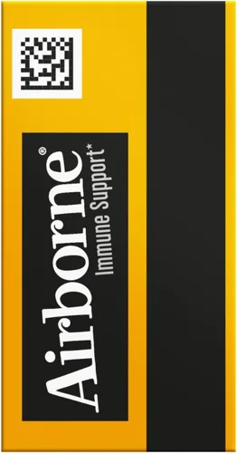 Vista 9 de Vitamina C 1000 mg (por porción), tabletas efervescentes Airborne Very Berry (36 unidades en una caja), suplemento de apoyo inmunológico sin gluten
