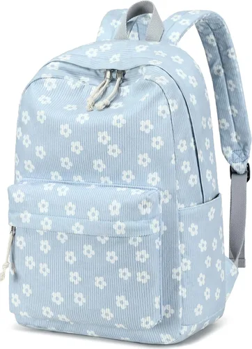 Vista 31 de BTOOP Mochila escolar para adolescentes, mochila grande de pana ligera, para niñas, niños, casual, escuela secundaria, universidad, Mochilas Daypack