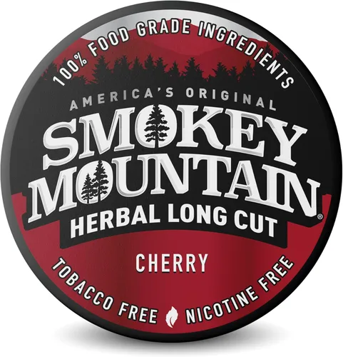 Vista 11 de SMOKEY MOUNTAIN Hierbas de corte largo – Artic Mint – 1 lata – Tabaco sin tabaco y sin nicotina