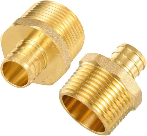 Vista 13 de Paquete de 2 adaptadores hembra Pex X 1 pulgada FIP de 1 pulgada, tubo Pex de 1 pulgada a rosca hembra NPT de 1 pulgada, puerto completo, sin plomo