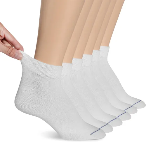 Vista 11 de Dr. Scholl's Calcetines circuladores y diabetes para mujer – Paquetes de 4, 6 y 12 pares – Control de la humedad no vinculante