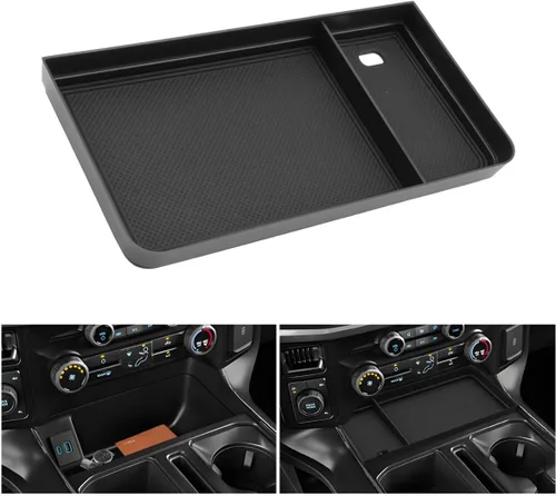 Vista 26 de LUWU Bandeja organizadora para consola central Ford Edge 2024 2020 2021 2022 2023 2024 Ford Edge SE/SEL/ST-Line/Titanio/ST, organizador de consola