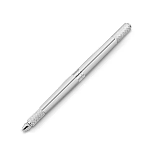 Vista 6 de Pinkiou Máquina del tatuaje de la pluma de Microblading para la belleza permanente de la ceja del maquillaje (plata)