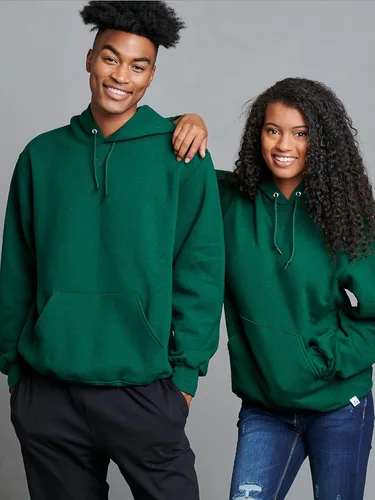 Vista 4 de Russell Athletic Men's Dri-Power Fleece Hoodies, Moisture Wicking, Cotton Blend, Relaxed Fit, Sizes S-4x