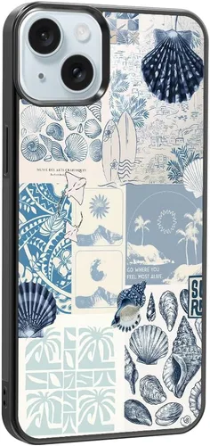Vista 378 de Funda de teléfono Qizijio estilo azteca a prueba de golpes y protectora para iPhone 7/8/SE