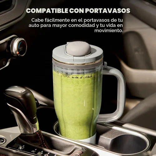 Vista 4 de Ninja BlendBOSS - Licuadora personal, hueso y champán exclusivo de Amazon