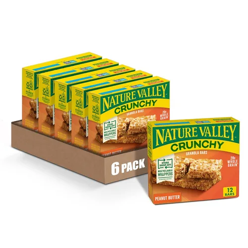 Vista 7 de Nature Valley Barras de granola crujientes, canela, 12 barras, 8.94 onzas (6 bolsas)