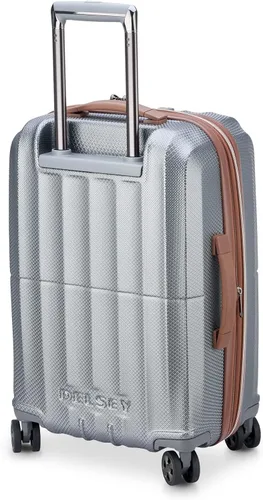 Vista 4 de DELSEY PARIS Carrousel Hardside - Equipaje expandible con ruedas giratorias, platino, juego de 2 piezas (2128)