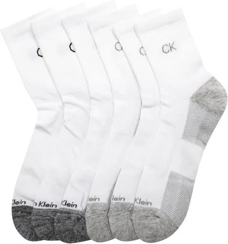Vista 20 de Calvin Klein Calcetines deportivos acolchados de corte alto para hombre (paquete de 6)