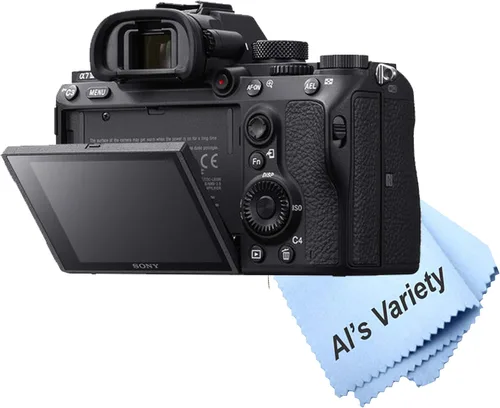 Vista 9 de Sony A7 III con lentes de 1.102-2.756 in + 2.165-8.268 in + lente de 16.535-31.496 in + tarjeta de velocidad extrema de 128 GB, agarre en U