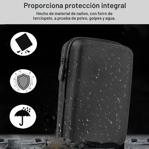 Vista 5 de Leayjeen - Funda de viaje compatible con NT301 Obd2, color negro