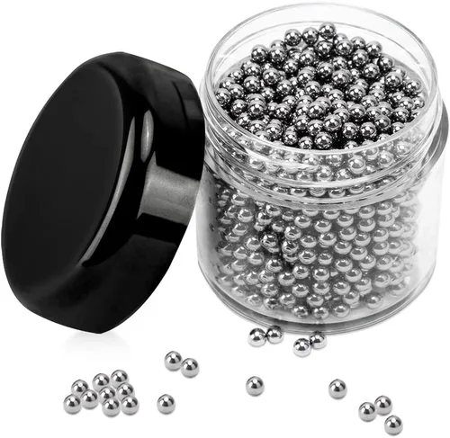 Vista 12 de 1000 cuentas de limpieza para decantador, bolas de limpieza de acero inoxidable 304 para cristalería, cuentas de limpieza reutilizables