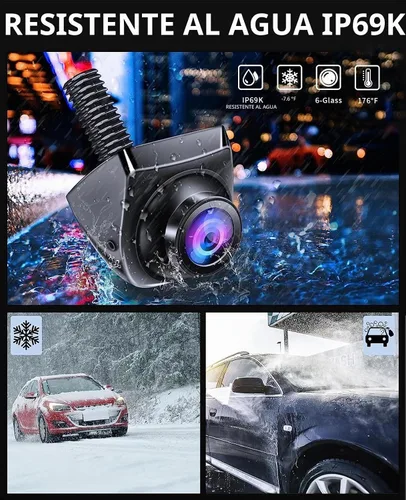 Vista 5 de Cámara de respaldo para coche, sistema de monitor de visión trasera