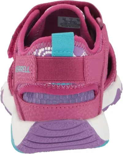 Vista 3 de Merrell Sandalia unisex sin hidromasaje Roam Monarch Chroma para niños