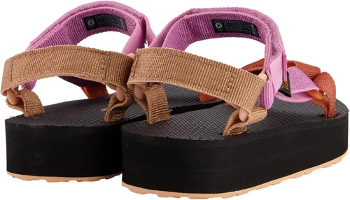 Vista 3 de Teva Sandalia metálica universal de forma media unisex para niños, Metálico