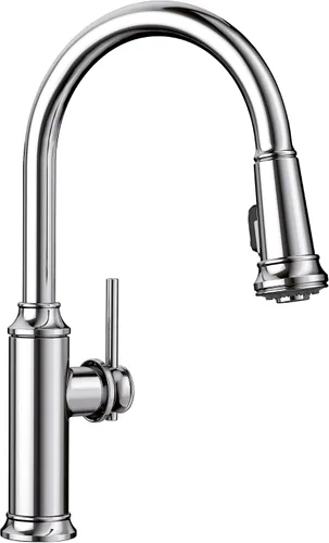 Vista 8 de Empressa - Grifo de cocina desplegable (1.5 GPM, color negro mate)
