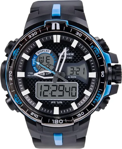 Vista 7 de PASNEW Reloj multifunción - esfera grande, impermeable, reloj deportivo al aire libre para adolescentes y niños