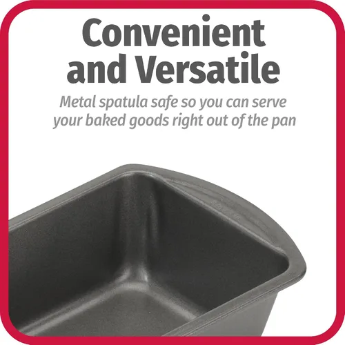 Vista 5 de Good Cook Utensilios Antiadherentes para Hornear, Gris