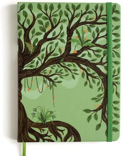 Vista 9 de Rileys Árbol de la Vida, 8" x 6", Diario en Blanco 240 Páginas, Papel Marfil, Cuaderno en Blanco para Hombres y Mujeres, Diario sin Líneas, Cuaderno