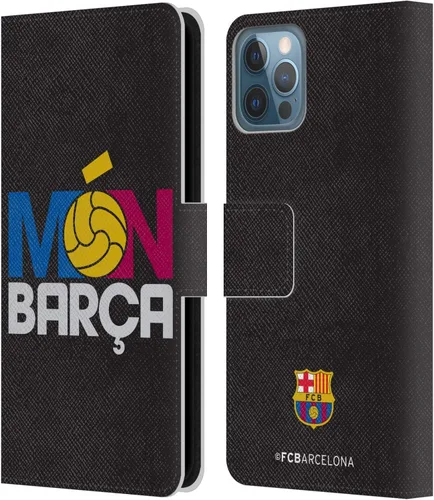 Vista 68 de Head Case Designs Funda de piel con licencia oficial del FC Barcelona Ball Pattern Campions compatible con Apple iPhone 11