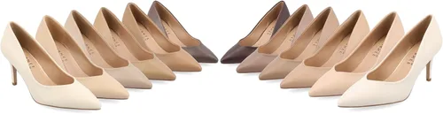 Vista 5 de Journee Collection Gabriella Supernatural Shades Tru Comfort - Zapatos de tacón de espuma para mujer, de ancho medio, ancho y estrecho