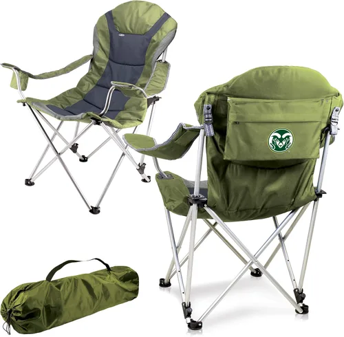 Vista 11 de Picnic TIME NCAA Arkansas Razorbacks Reclining Camp Chair - Beach Chair for Adults - Sports Chair with Carry Bag