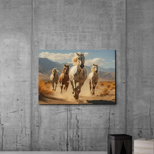 Vista 4 de StoreUSA97 Wild Spirit, Fine Art American Horses Print, Landscape Nature Wildlife, Mountain Mustangs, Fine Art Photography for Captivating Home Wall