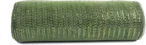 Vista 32 de YYCRAFT cinta metálica de malla de poliéster para decoración y manualidades, 10 yardas Rosa