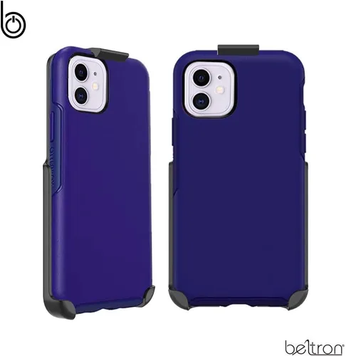 Vista 2 de BELTRON Funda con clip para cinturón compatible con OtterBox Symmetry - iPhone 11 de 6.1 pulgadas (funda no incluida). Características: ajuste