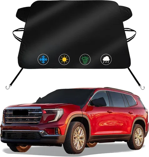 Vista 30 de Cubierta de nieve para parabrisas para Toyota Sequoia 2023-2025 2026/Toyota Tundra 2022-2025 2026 Limited SR5 Platinum TRD Pro Pickup Cubierta