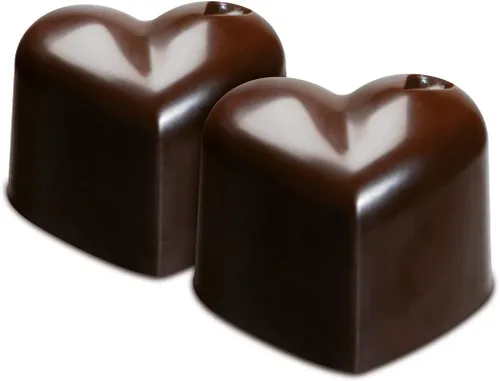 Vista 2 de Silikomart Molde de silicona para chocolate fácil, corazones