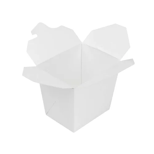 Vista 4 de Karat FP-FP16W - Contenedor de papel para llevar de 16 onzas, color blanco (caja de 450)