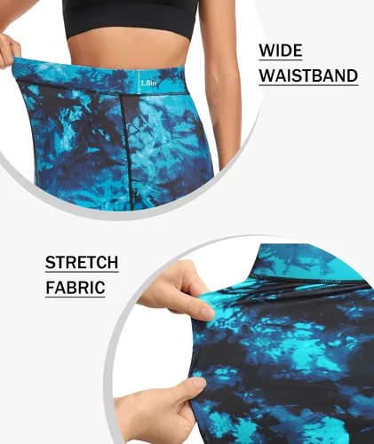 Vista 3 de GEEK LIGHTING Pantalones de natación para mujer, leggings de surf, mallas de natación SPF, protección contra erupciones, traje de buceo, pantalones