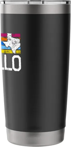 Vista 2 de Amarillo Texas Stainless Steel Insulated Tumbler