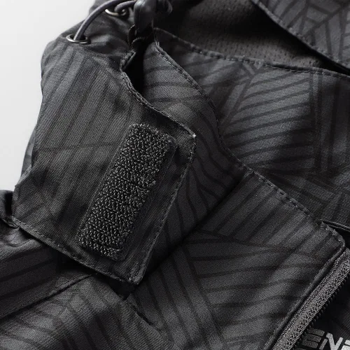 Vista 8 de Chubasquero impermeable para mujer con capucha ligero cortavientos para senderismo