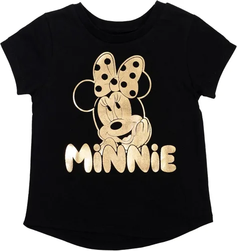 Vista 2 de Disney Camiseta estampada de moda para niñas de Minnie Mouse