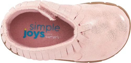 Vista 7 de Simple Joys by Carter's Botines unisex Jill First Walker para bebé