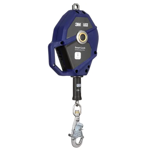 Vista 3 de 3M DBI-SALA Smart Lock Autoretráctil Lifeline 3503875, cable de acero inoxidable, 25 pies (24.9 ft), Clase 1